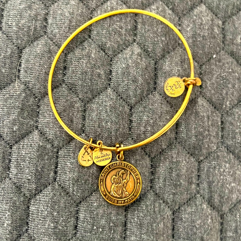 Alex and Ani St. Christopher Bracelet